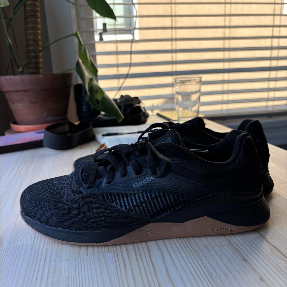 Reebok Black and Brown Training Sneakers